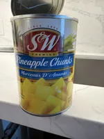 Pineapple Chunks (Sucralose Sweetened)