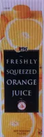 Freshly squeezed orange juice