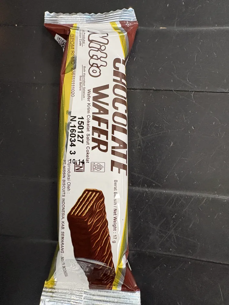 NITTO CHOCOLATE WAFER 17G