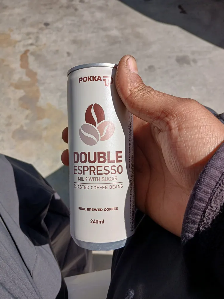 Double Espresso Milk With Sugar