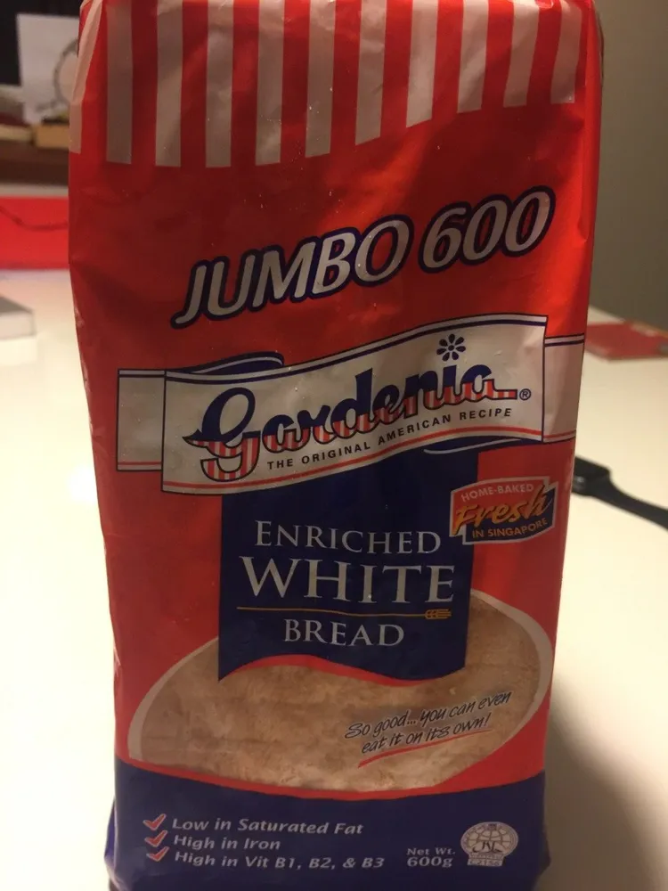 Enriched white bread