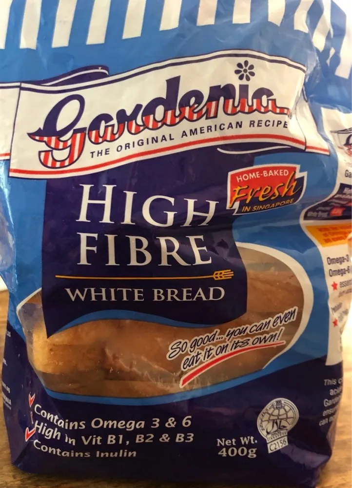 High fibre White bread