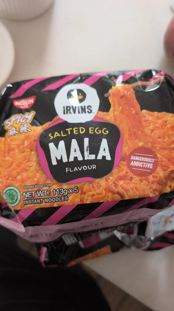 Salted Egg Mala Flavour