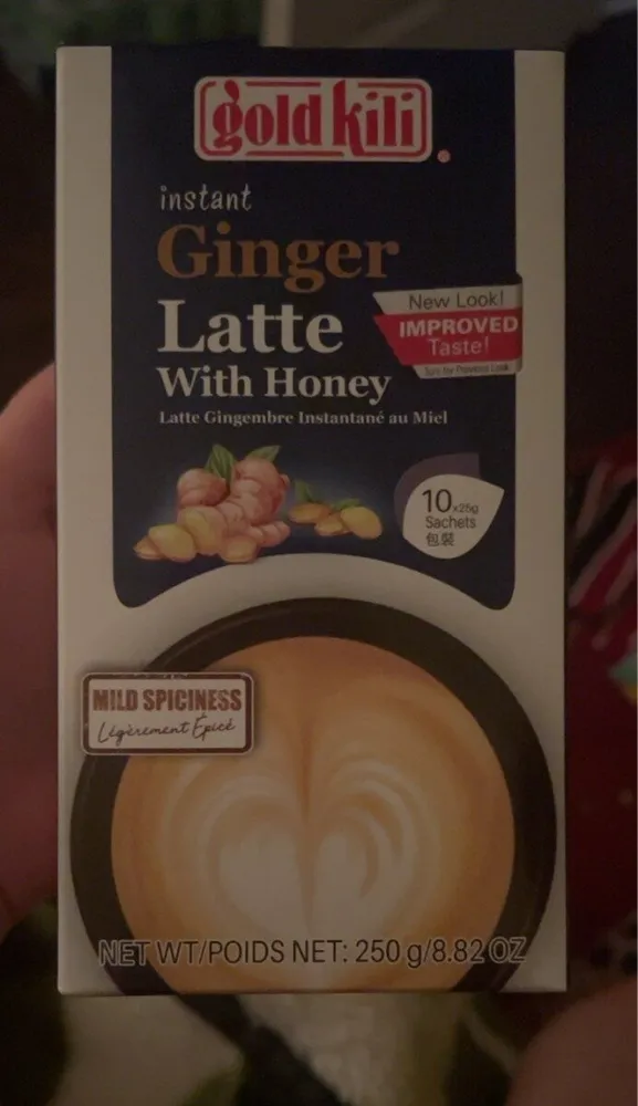 Ginger latte With honey