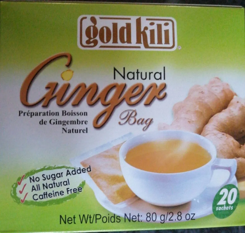 Gold Kili Natur Ingwer Ohne Zucker