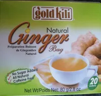 Gold Kili Natur Ingwer Ohne Zucker