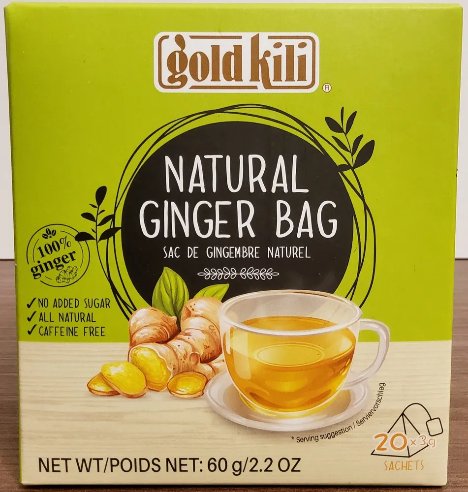 Natural ginger bag