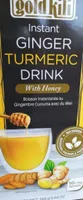 Instant Ginger Turmeric Drink With Honey
