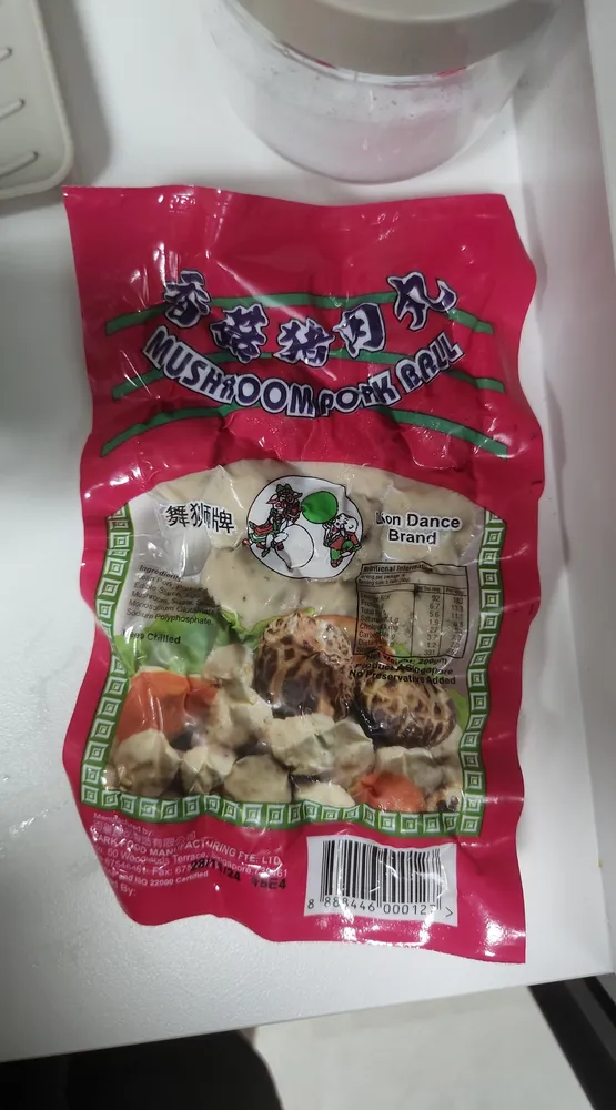 Mushroom Pork Ball