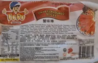 Crab flavoured sticks