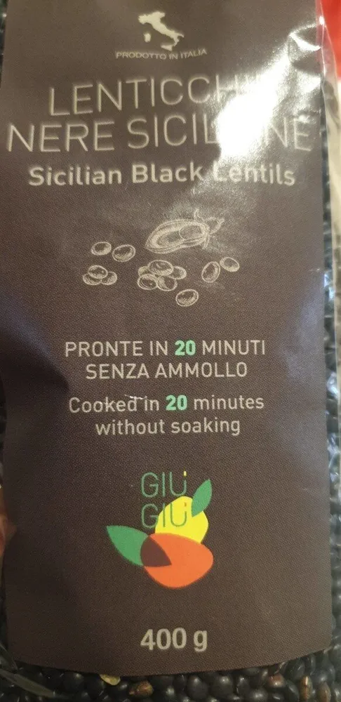 Lenticchie nere siciliane