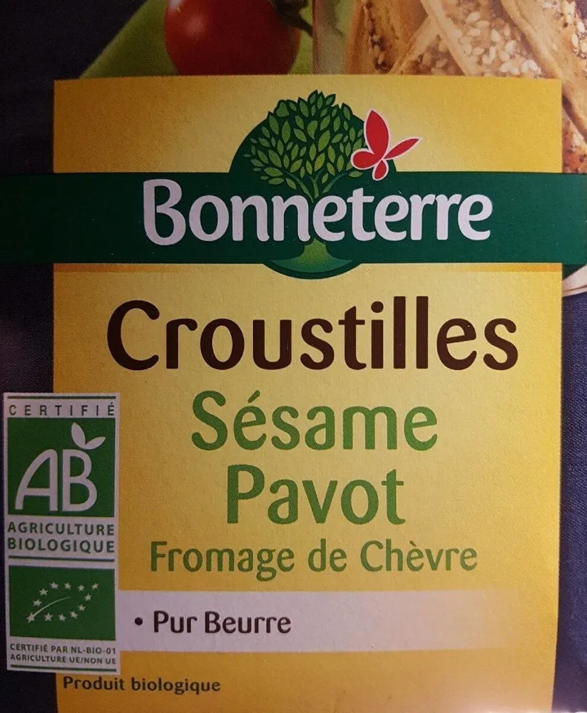 Croustilles Sésame pavot