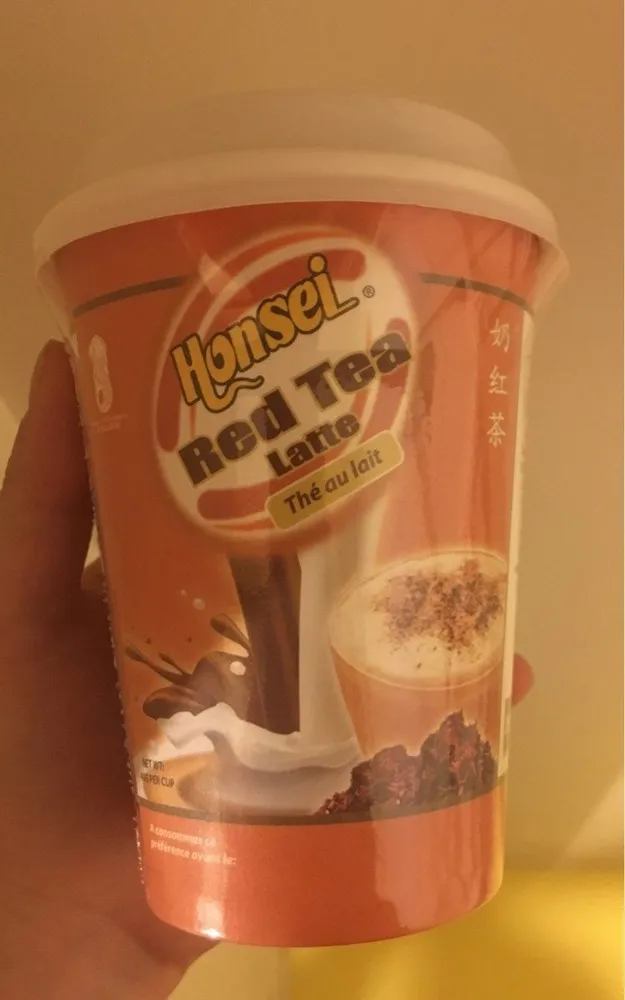 Red Tea Latte, Thé au lait