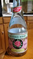 Rose flavor syrup