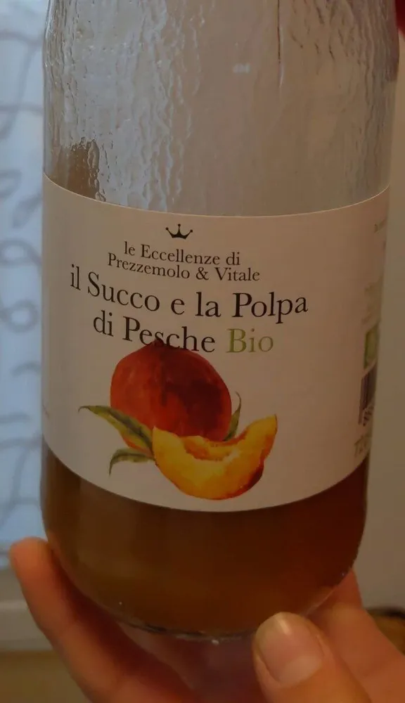 il Succo e la Polpa di Pesche Bio