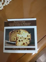 Panettone d'eccellenza al Moscato senza scorze di agrumi