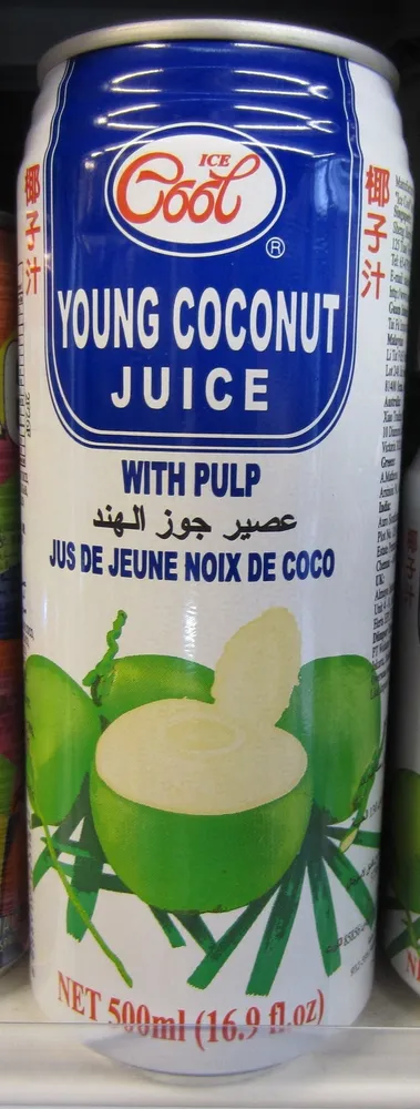 Young Coconut Juice Drink with Pulp