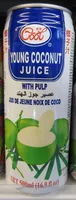 Young Coconut Juice Drink with Pulp