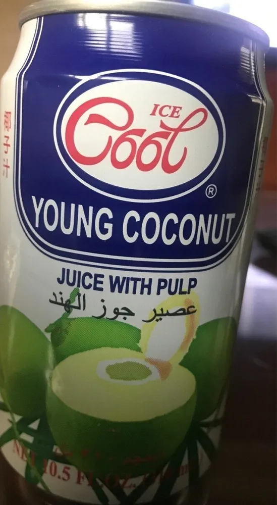 Ice Cool Young Coconut Juice Can