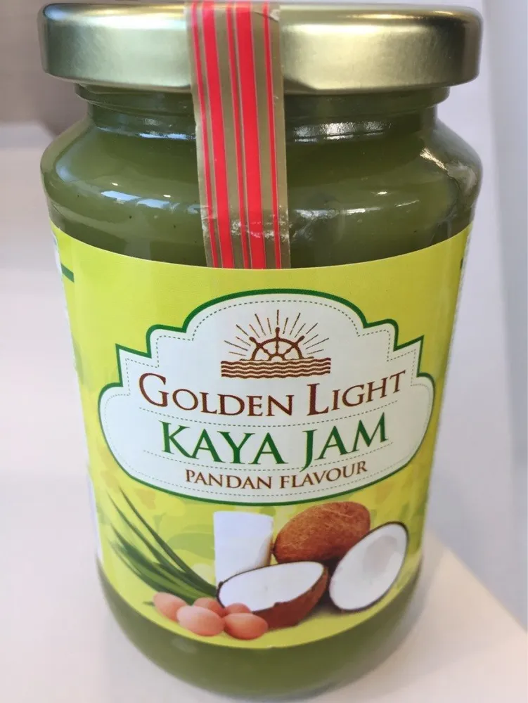 Golden Light Pandan kaya coconut jam