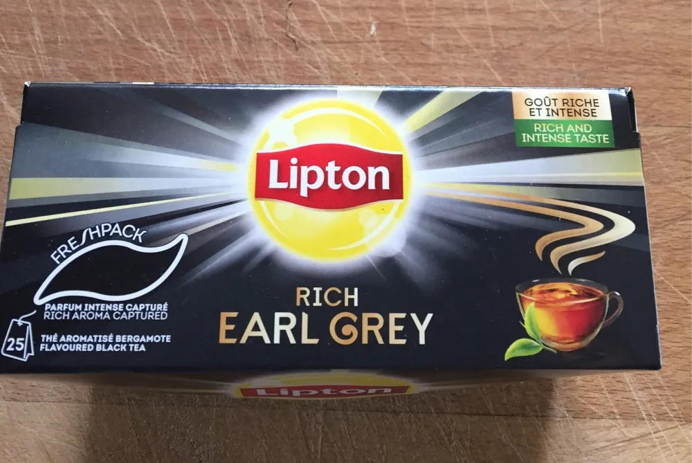 The lipton rich earl grey