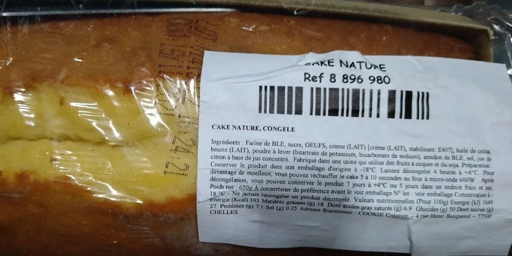 Cake nature