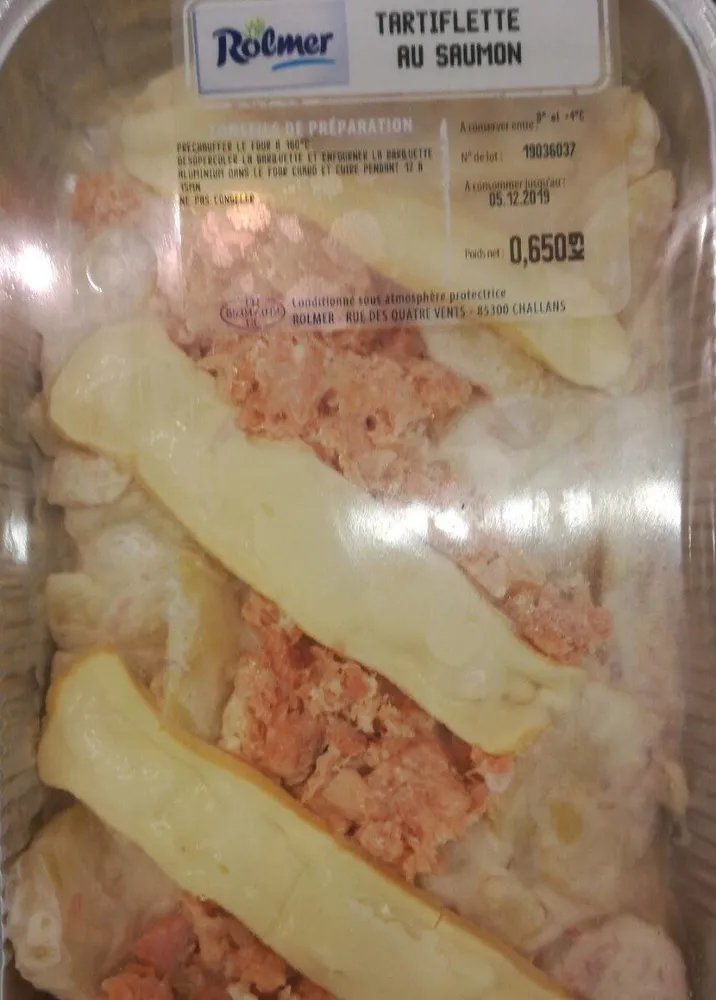 Tartiflette au saumon