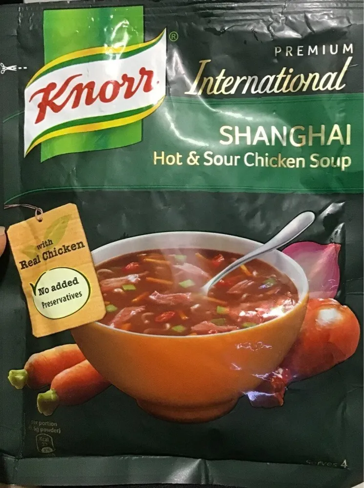 Shanghai hot & sour chicken soup