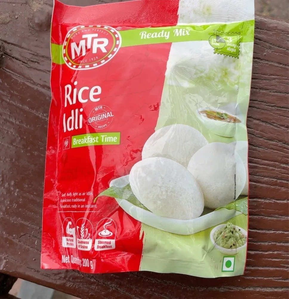 Idli Reis Frühstück