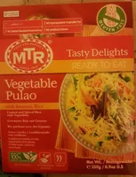 Vegetable Pulao 250G (vegeta. Reis) MTR