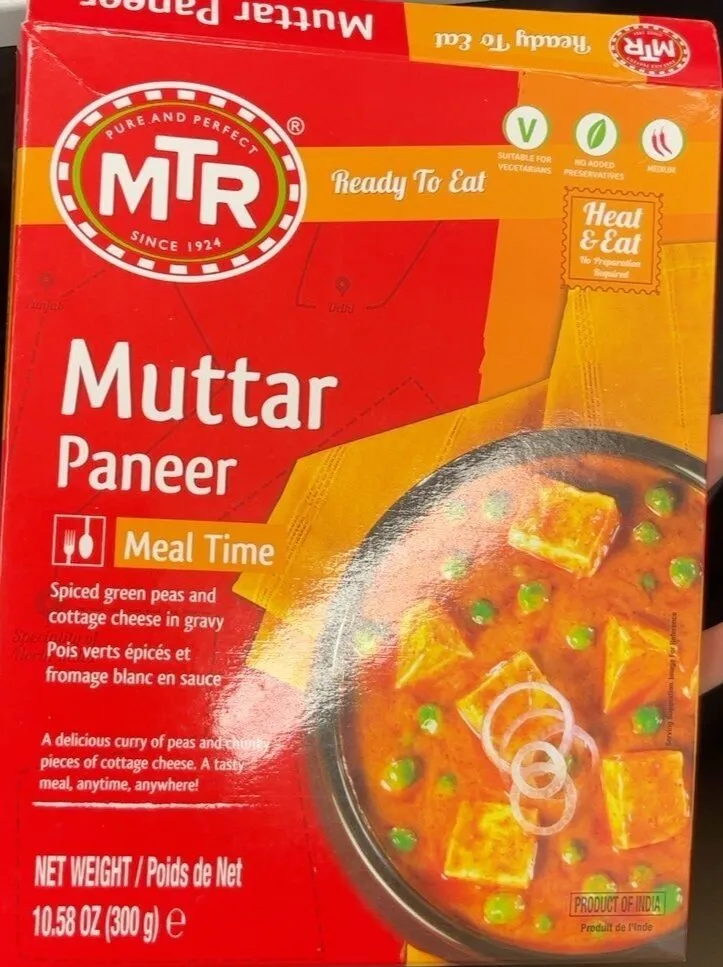 Mutrar Paneer