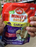 Minute Rasam Garlic