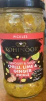 Savoury & Sour Chilli, lime and ginger pickle