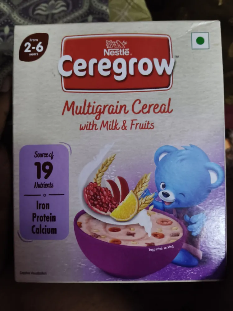 Multigrain Cereal with Milk & Fruits