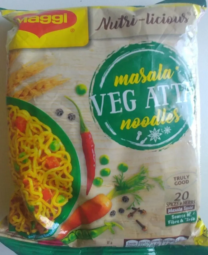 Masala veg atta noodles