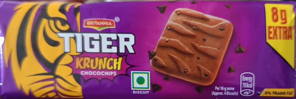 Britannia Tiger Krunch Chocochips