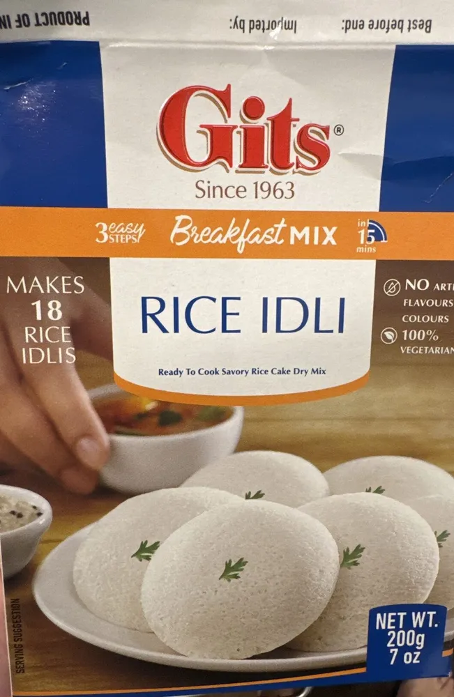 Rice Idli