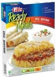 Gits Vegetable Biryani Heat & Eat