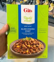Aloo chana chat