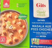 Masala aux pois chiches