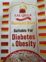 Lal Qilla Basmati Rice Suitable For Diabetes & Obesity