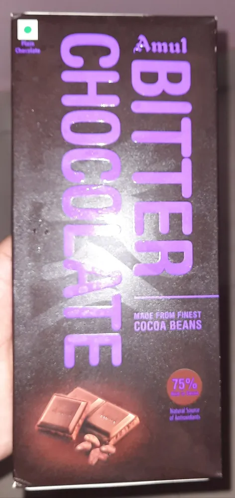 Amul Bitter Chocolate
