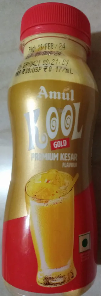 Amul Kool Premium Kesar Flavour