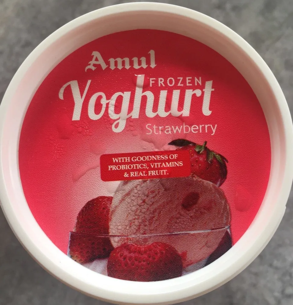Frozen Yoghurt Strawberry