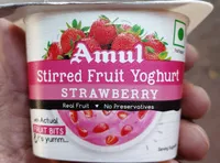 Amul Stirred Fruit Yogurt Strawberry