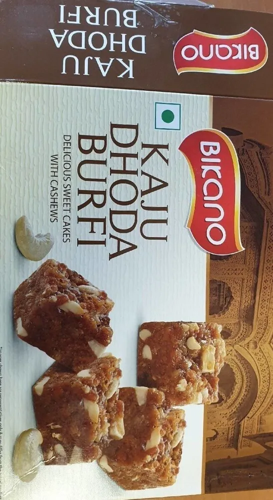Kaju dhoda burfi