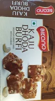 Kaju dhoda burfi