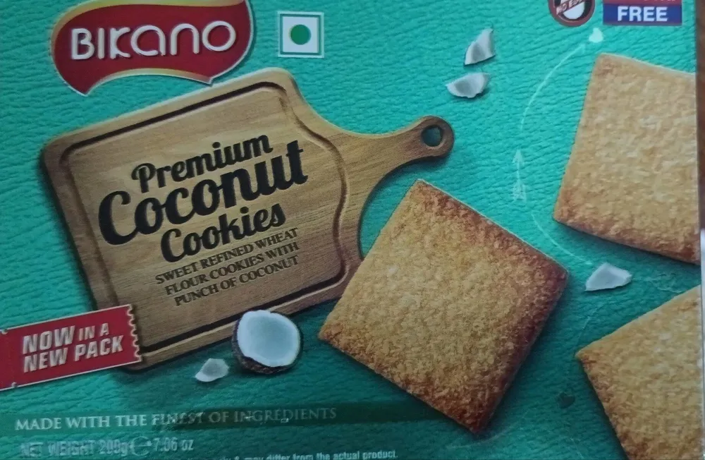 Premium coconut cookies