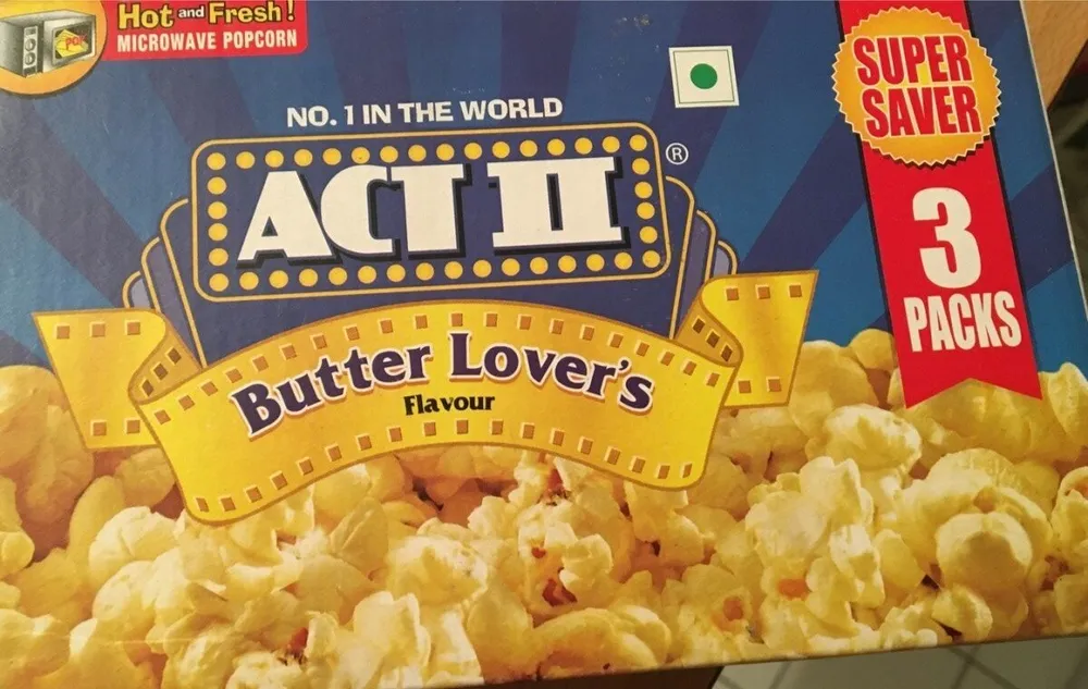 Act II Microwave pop corn