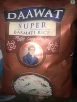 Daawat Indian Basmati Rice White
